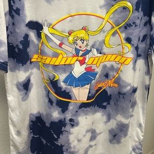 Both sailor moon shirts